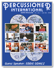 Percussioner International Cover